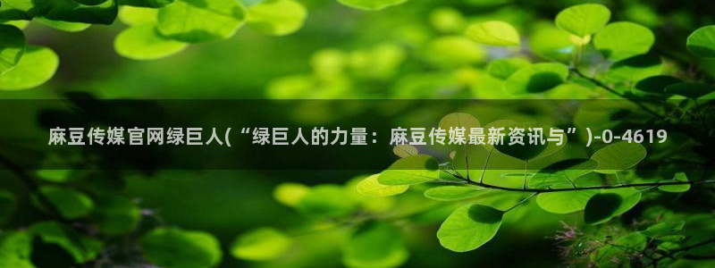 麻豆新片标题